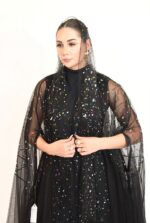 Luxurious abaya for special occasions and brides.
