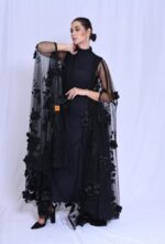 Luxurious occasion and bridal abaya with an elegant design. - Image 3